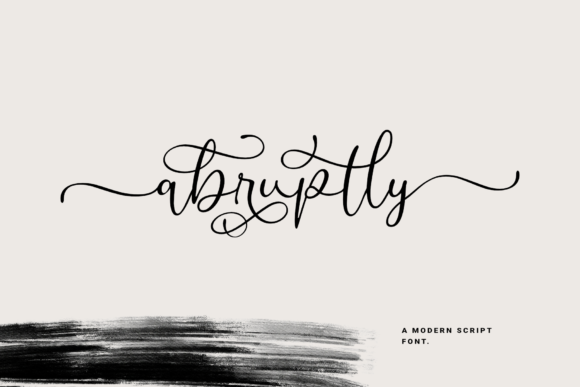 Abruptly: The Delicate Script Reshaping Modern Brand Identity