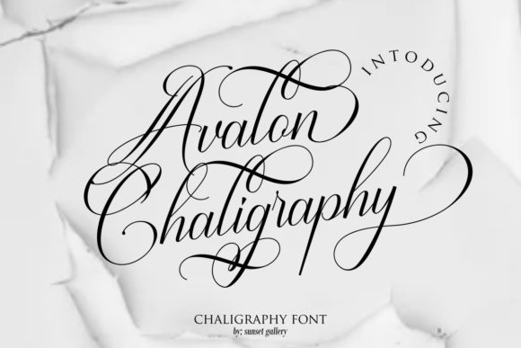 Avalon Chaligraphy: Elevate Your Design with Elegant Typography
