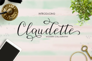 Claudette: A Modern Script Font for Bold Brand Stories