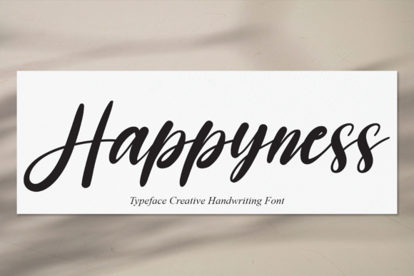 Discovering the Joy of Happyness: A Refined Script for Modern Design