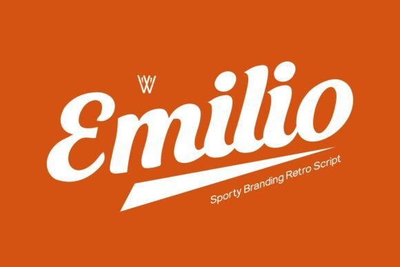 Emilio: Bold Retro Script for Modern Branding