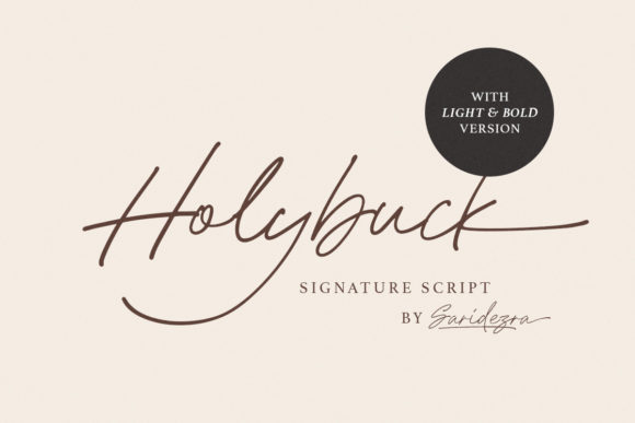 Holybuck: A Comprehensive Evaluation of a Modern Script Typeface for Professional Design