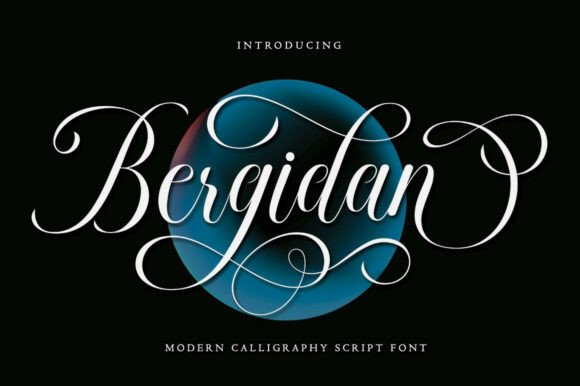 Integrating Bergidan Modern Calligraphy Script into Your Creative Workflow