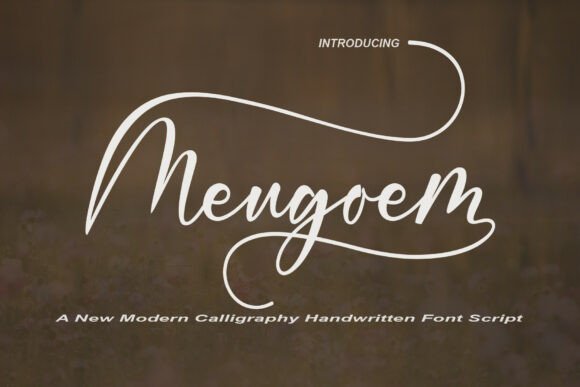 Meugoem: Elevate Your Designs with Elegant Calligraphy