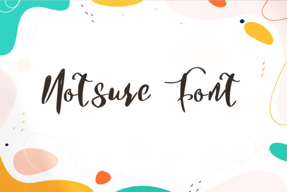 Notsure Font: A Detailed Look at Its Script Style and Practical Applications