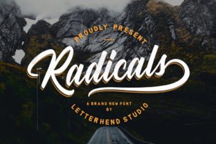 Radicals: A Modern Script for Friendly Branding