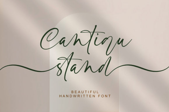 Unlocking Elegance: Why Cantiqu Stand is the Ultimate Script Font for Creative Projects