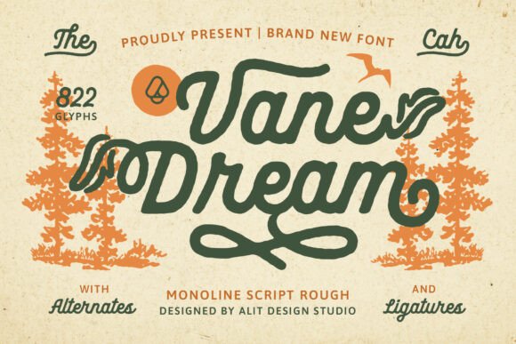 Vane Dream: The Vintage Script for Authentic Design