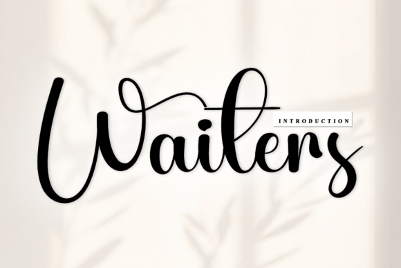 Waiters: A Strategic Choice for Artisanal Branding and Elevated Communication